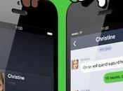 Line, l'App iPhone permet passer appels GRATUITS adopte design Flat