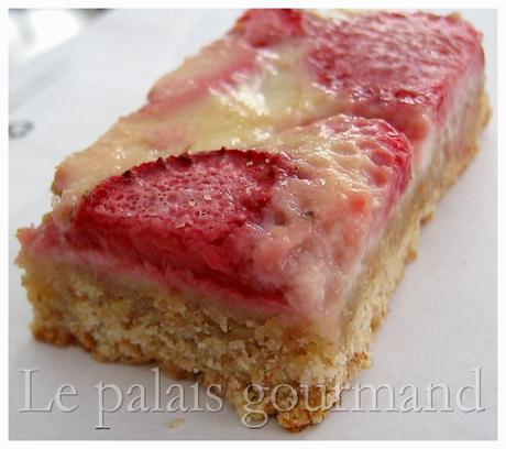 Barres tendres aux fraises et à l'érable