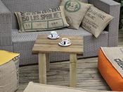 Créations uniques pour Maison partir sacs café, recyclés