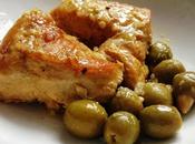 Poulet olives sans gluten façon tajine