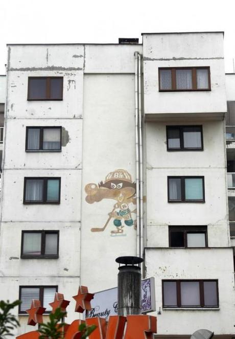 Des symboles dans la ville : Vučko, la mascotte des Jeux olympiques d'hiver de 1984 à Sarajevo