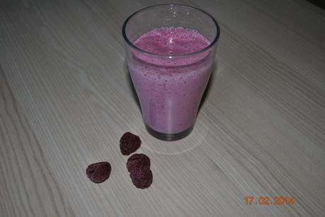 Milk shake framboises