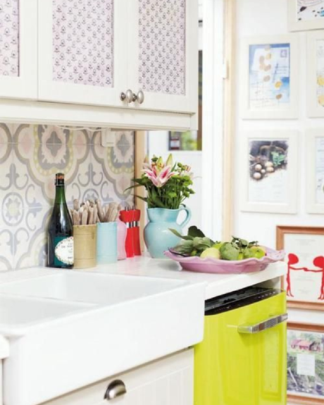 { Pour ou contre } Le papier peint dans la cuisine…?