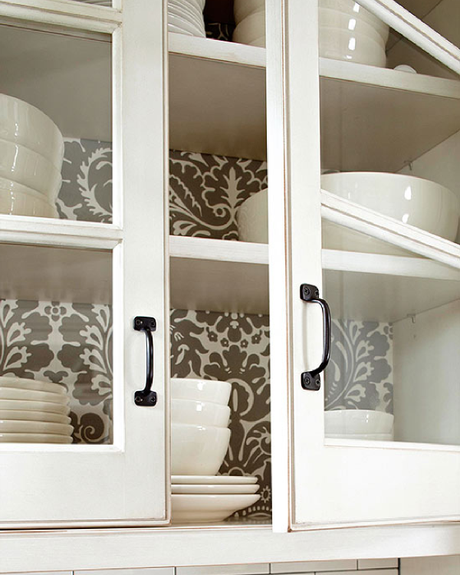 { Pour ou contre } Le papier peint dans la cuisine…?