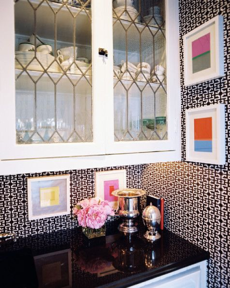 { Pour ou contre } Le papier peint dans la cuisine…?