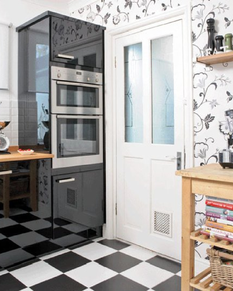 { Pour ou contre } Le papier peint dans la cuisine…?