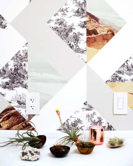 { Pour ou contre } Le papier peint dans la cuisine…?