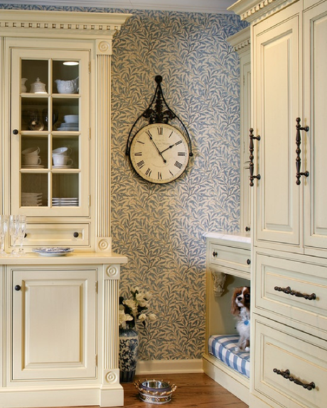 { Pour ou contre } Le papier peint dans la cuisine…?