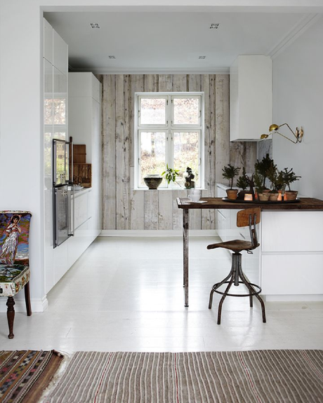 { Pour ou contre } Le papier peint dans la cuisine…?