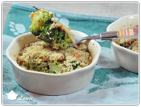 Crumble aux brocolis