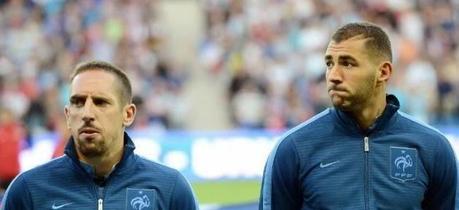 Ribery et Benzema relaxés