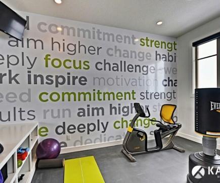 Gym - mur de motivation