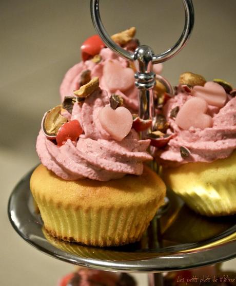 Cupcakes Framboises - Les Petits Plats de Melina