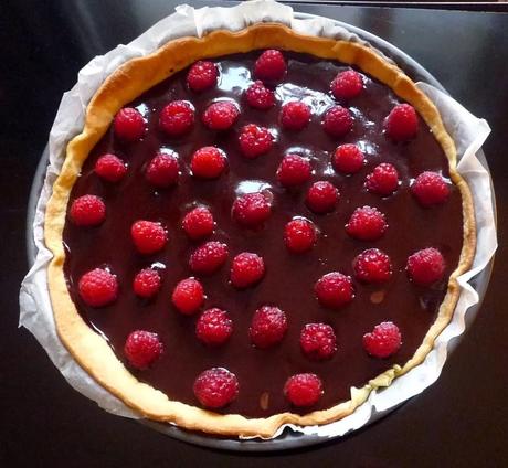 TARTE CHOCO-FRAMBOISES