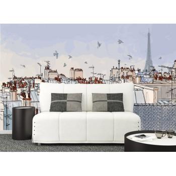 papier-peint-vue-de-paris Jeu concours Deco Soon