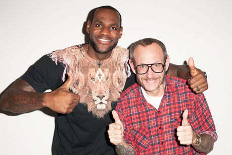 Lebron rend visite à Terry Richardson Lebron rend visite à Terry Richardson
