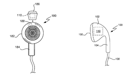 Apple brevet ecouteurs sante