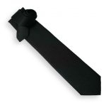 Cravate noir 100% soie
Maison de la Cravate