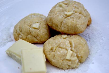 Cookies coco et chocolat blanc