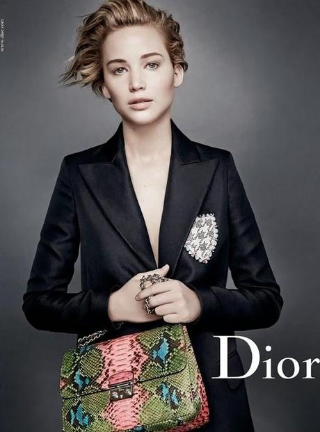 Nouvelle campagne photo de Jennifer Lawrence pour Dior