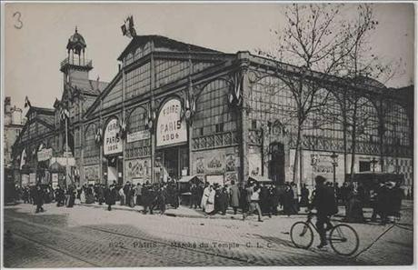 1ère Foire de Paris au Carreau du Temple en 1904