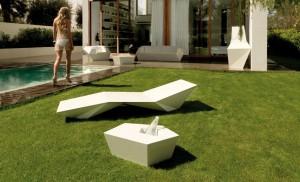 mobilier de jardin contemporain Vondom Faz