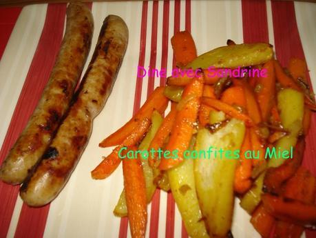 Merci + mes recettes vos réalisations 130 sandrine carottes confites
