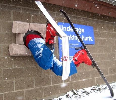 Se taper la tête au mur !