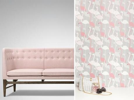 Flamant rose tendance deco