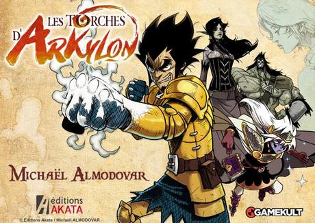 Les torches d'Arkylon chez Akata