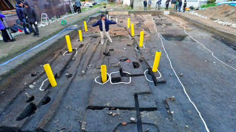 Makimuku: Les vestiges d'une construction pourraient faire partie du palais de l'ancienne reine Himiko