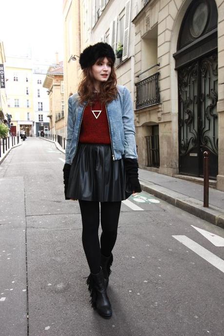 look blog jupe plissee