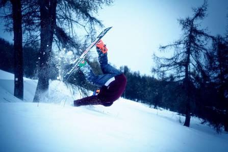 Démo sauts de ski et snow