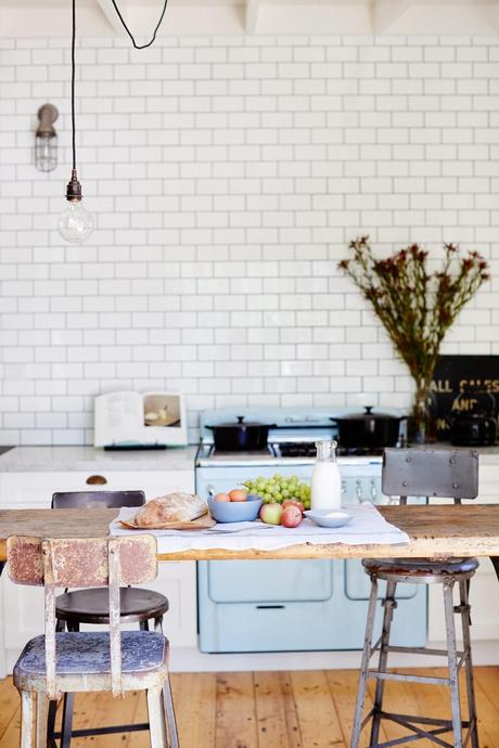 Australie / Un intérieur vintage-industriel /