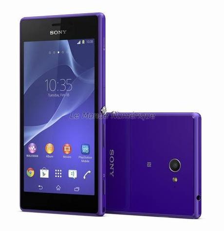 MWC 2014 : Sony lance le smartphone Xperia M2, 4G et abordable