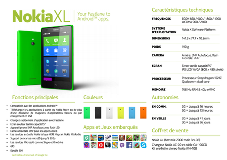 Nokia X ou le mariage de Nokia et Android !
