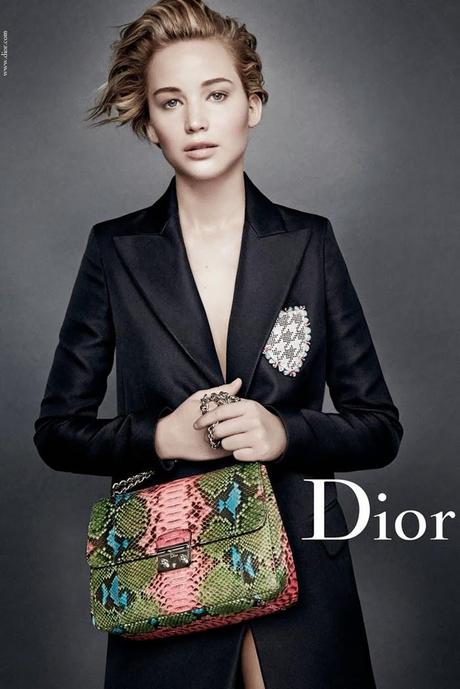 Jennifer Lawrence top canon dans la nouvelle campagne Dior...