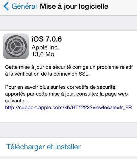 Une grosse faille de sécurité sur les iPhone et iPad : comment lancer la mise à jour iOS pour la combler