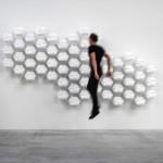 DESIGN : Un mur réactif aux mouvements