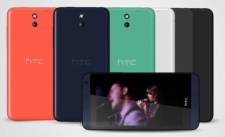 MWC 2014 : HTC dévoile le smartphone Desire 610 milieu de gamme