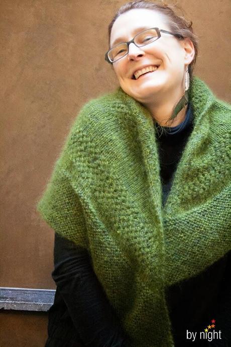 Nuageux, vert et texturé