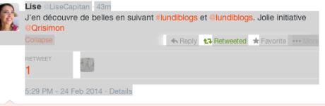 Retour sur le #lundiblogs