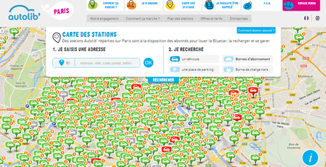 Premiers pas sur Autolib