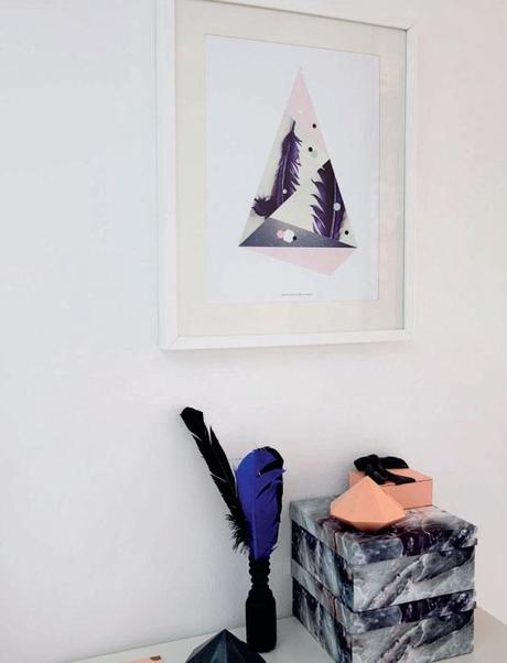 L'appartement de l'illustratrice Nynne Rosenvinge 