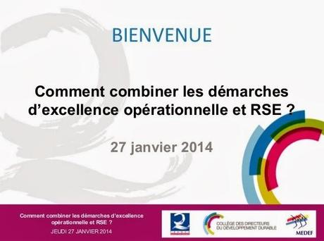 Excellence Opérationnelle et RSE - par l'AFQP