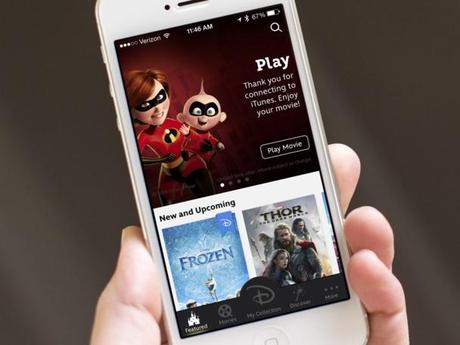 Un nouveau service de visionnage pour voir les films Disney sur iPhone et iPad