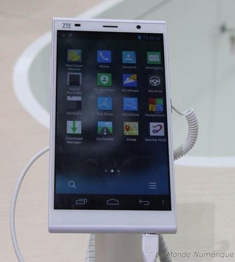 MWC 2014 : ZTE lance le Grand Memo II LTE avec un écran de 6 pouces