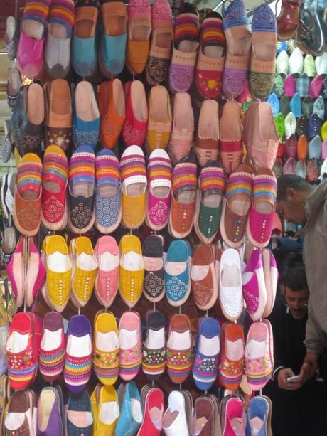 4 filles + 3 jours = 1 weekend à Marrakech Le souk des babouches