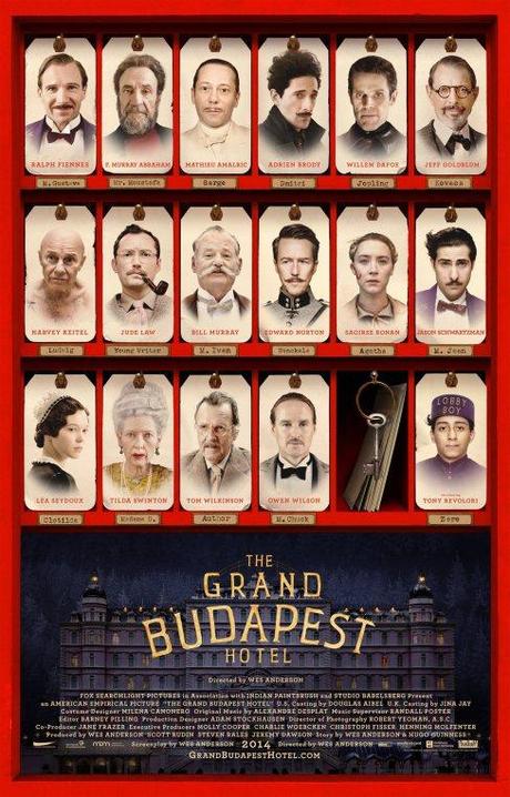 Budapest Hotel - Affiche