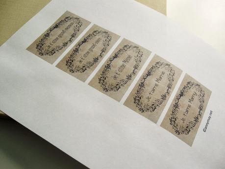 Faire un cadeau pour mamie:  étiquettes téléchargeables et tuto DIY